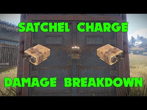 How Much Dmg Do Satchel Charges Do To Walls